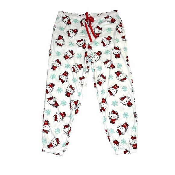 Hello Kitty Christmas Pajama Pants Size Large - Picture 2 of 4